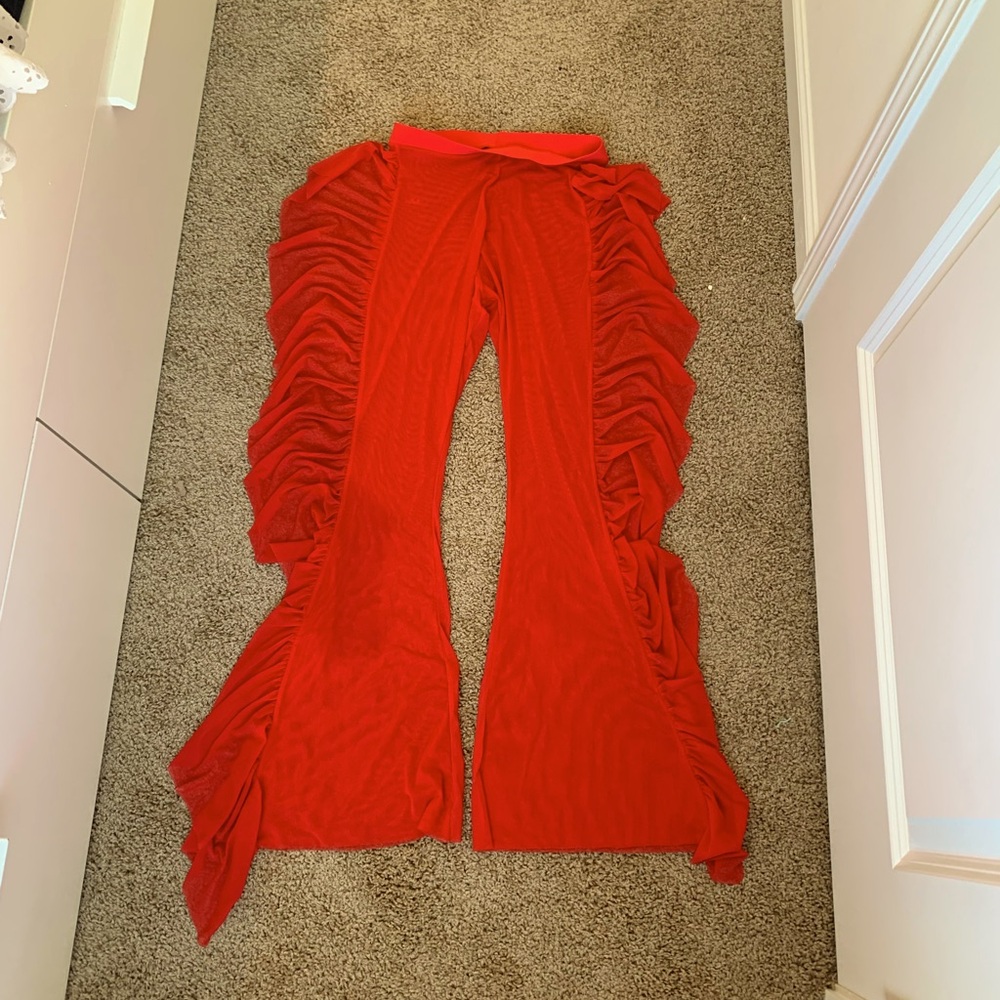 Swim suit cover up pants